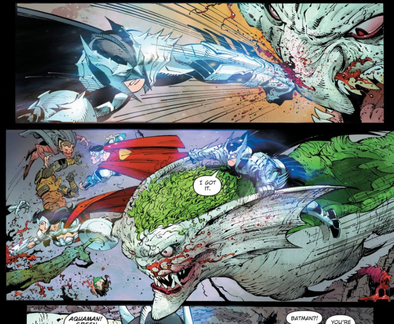 Dark Nights: Metal #6 art by Greg Capullo, Jonathan Glapion, and FCO Plascencia
